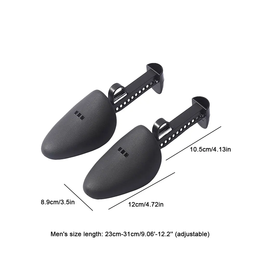 6-1pair Plastic Shoe Stretcher Length Adjustable Boots Holder Crease-resistant Durable Shoe Trees for Leather Shoes Sports Shoes 6