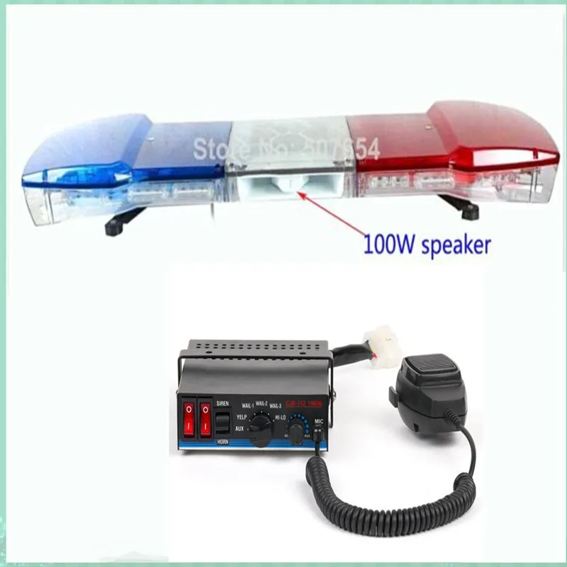120cm 56W Led Car warning lightbar,Ambulance Fire truck emergency