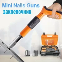 Steel Nail Rivet Gun Tool Set Manual Metalworking for Cordless Ceiling,Concrete Wall,Anchor Wire Slotting Device Staple Gun 1