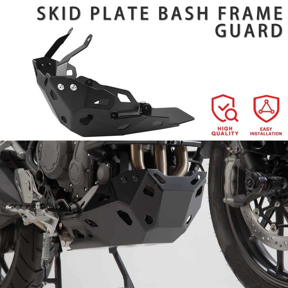 2022 2023 Skid Plate Bash Frame Guard Per Tiger 900 Tiger900 900Gt 900 Gt 900Pro 900 Pro Skid Plate Extension 2019 2020 2021