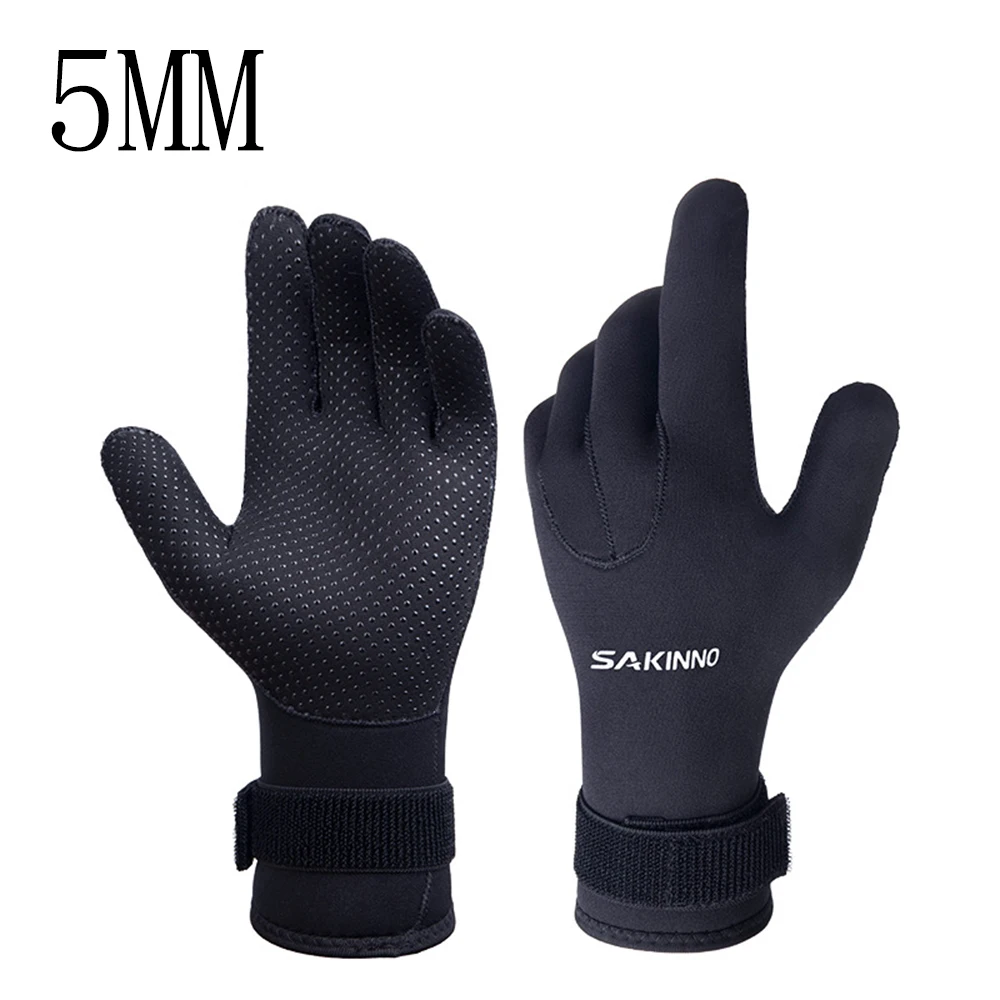 

5MM Neoprene Diving Gloves Non-Slip Cold-Proof Warm-Wearing Outdoor Underwater Hunting Surfing Snorkeling Diving Gloves 2022