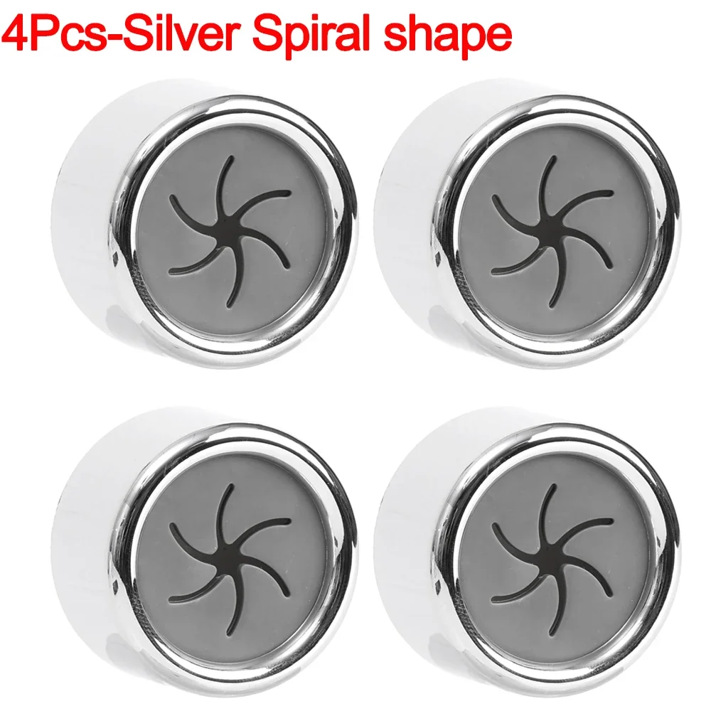 4PCS-Silver(Spiral)