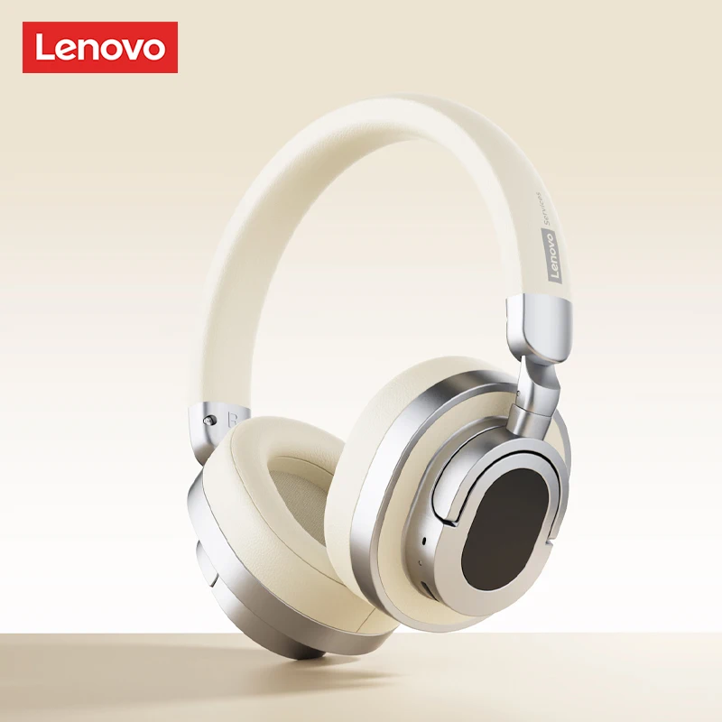 لينوفو LE602 بلوتوث 6.0 فوق الأذن سماعات HiFi صوت ستيريو سماعات موسيقى عصرية ENC HD دعوة سماعات رأس سلكية لاسلكية