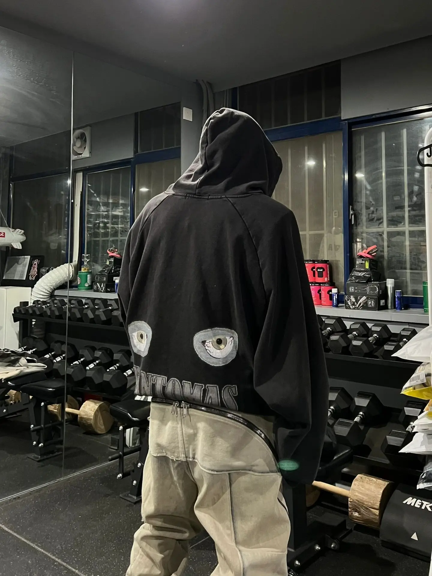 Ailz Project G/R Waed Vintage Hoodie Loose Fit American