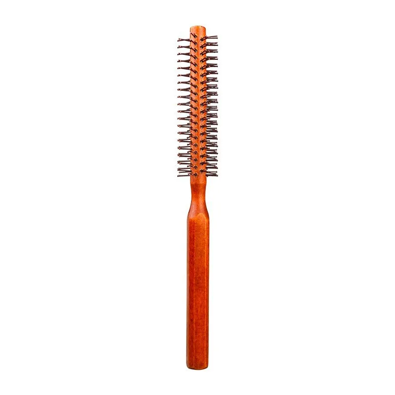 Pointed Tail Aluminum Tube Curly Hair Comb Hairstyle Massager Hairbrush Dressing Salon Barber Comb New Spiral 6