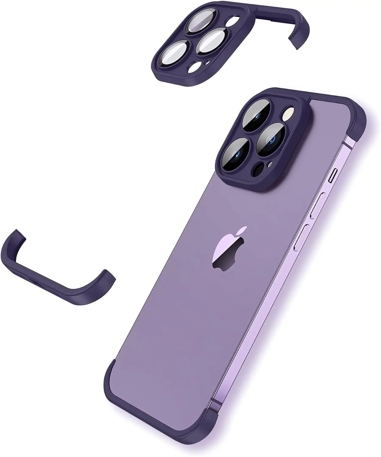 Frameless Camera Lens Protector Case Cover - Premium Protective Shell Phone Accessories