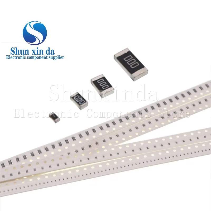 200PCS 5% 0201 SMD Resistor 0R ~ 10M 1/20W 1 10 100 150 220 330 470 510 680 750 910 Ohm &Omega; 1K 2.2K 10K 100K 1R 10R 100R 220R 330R