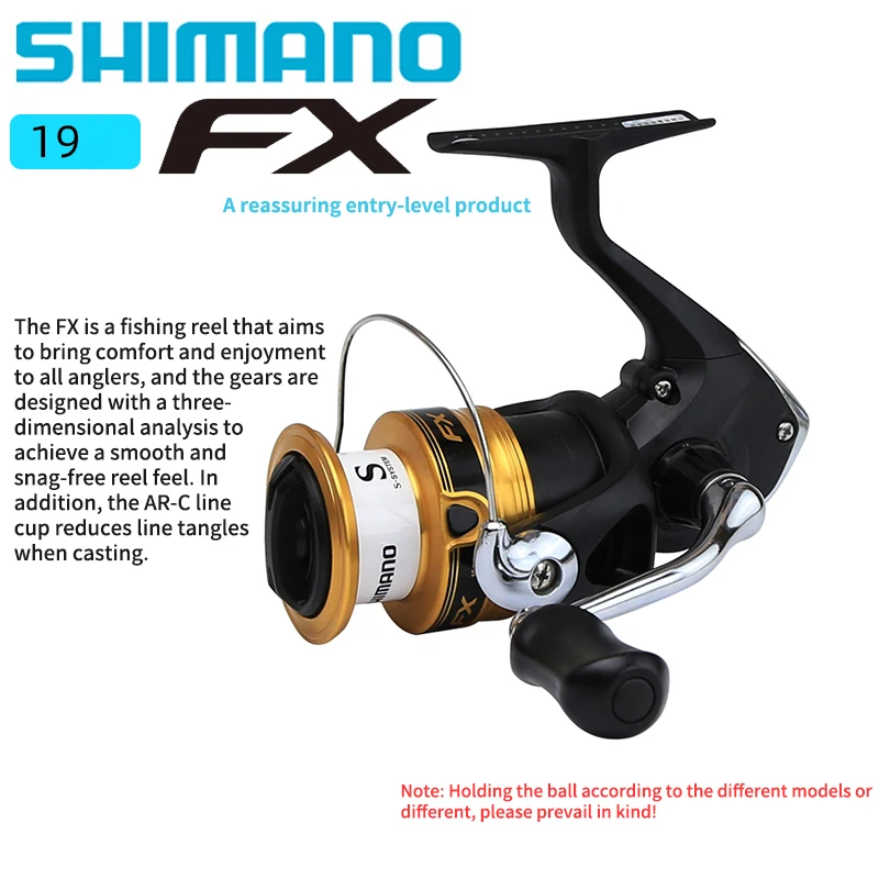 Bobine Shimano 19 FX 1000/2000/2500/C3000/4000 avec ligne