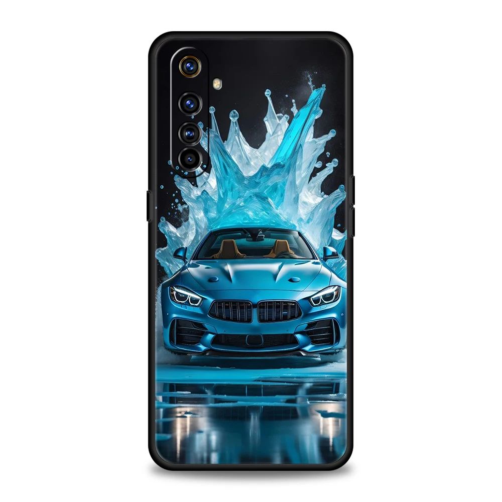 JDM Drift Sports Car Design Silicone Phone Case