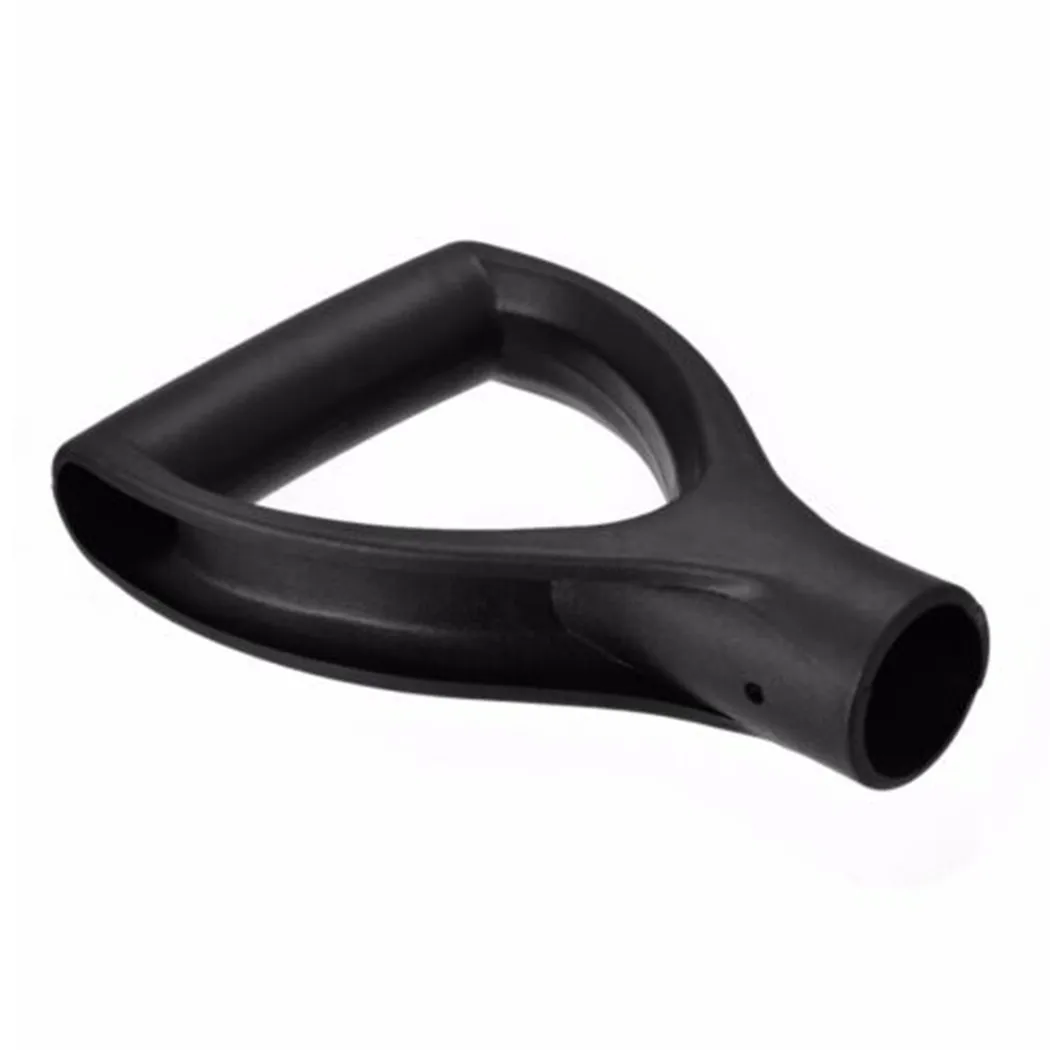 PP 18cm Grip Snow Shovel Handle Replacement Shape D Grip Snow Shovel Top Handle Comfort Garden Digging Rake Tool Accessories
