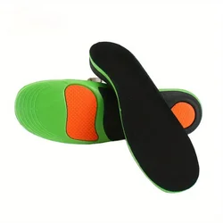 Premium Arch Support Orthotic Insoles for Enhanced Foot Health and Comfort (Green)