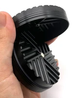 63mm Toothless Tobacco Herb Grinder Herbal Grinders 2 Layers creative aluminum alloy Smoke Breaker Spice Crusher Mill Shredder 1