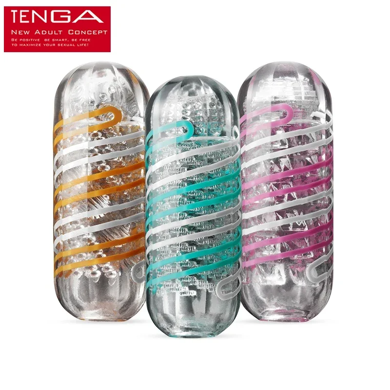TENGA Japan Male Masturbator Male Masturbation Aid 10 Vaginal Stimulation Penis Adult Masturbation Device Reusable Silicone Real