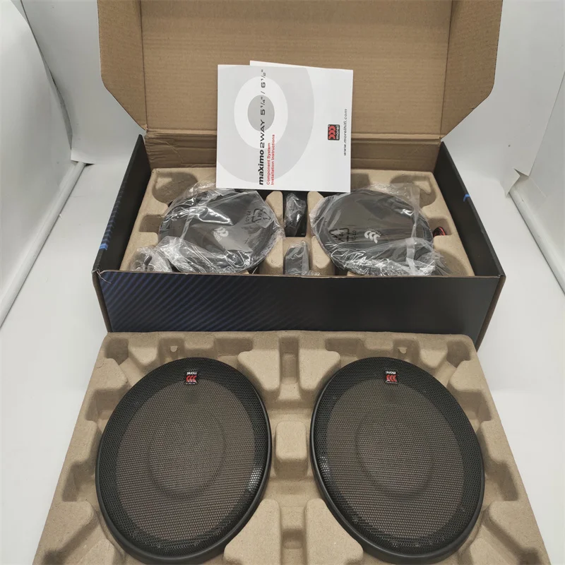 4 set Morel Maximo 602 Car Audio 6-1/2" 2-Way 120W Maximo Component Car Speaker Systetm Made In Israel For Any