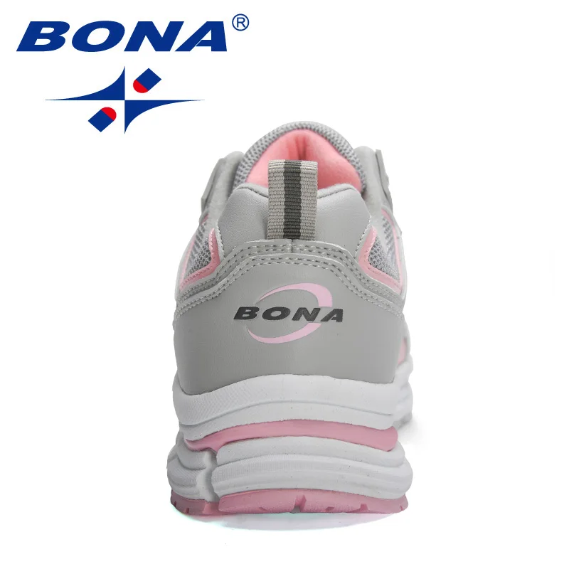 BONA New Designers Running Shoes Breathable Outdoor Sports Shoes Women Lightweight Sneakers Ladies Comfort Athletic running shoes,womens sneakers