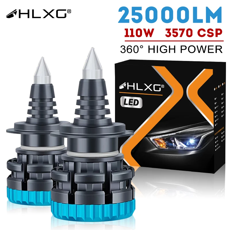 360LEDQuartzTubeTurboH7LEDHeadlightBulbs901290059006HB3HB4
