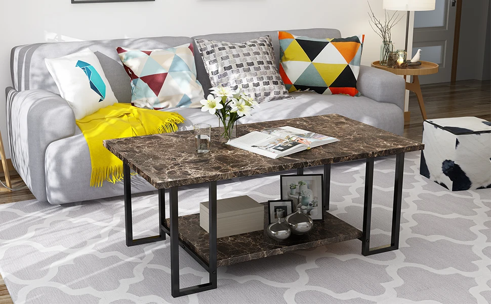 marble coffee table