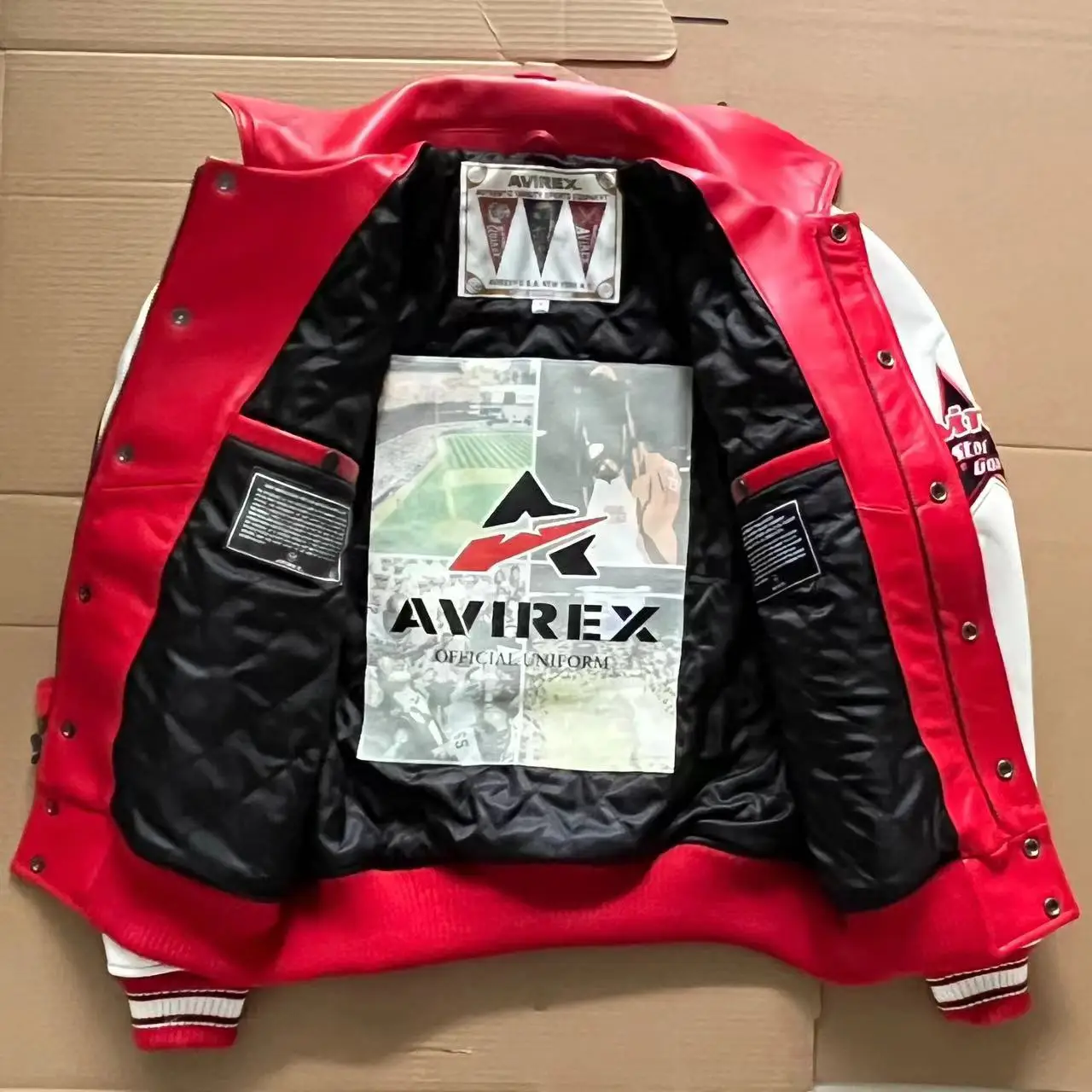 Avirex Limited Edition Men's European Lambskin Jacket US