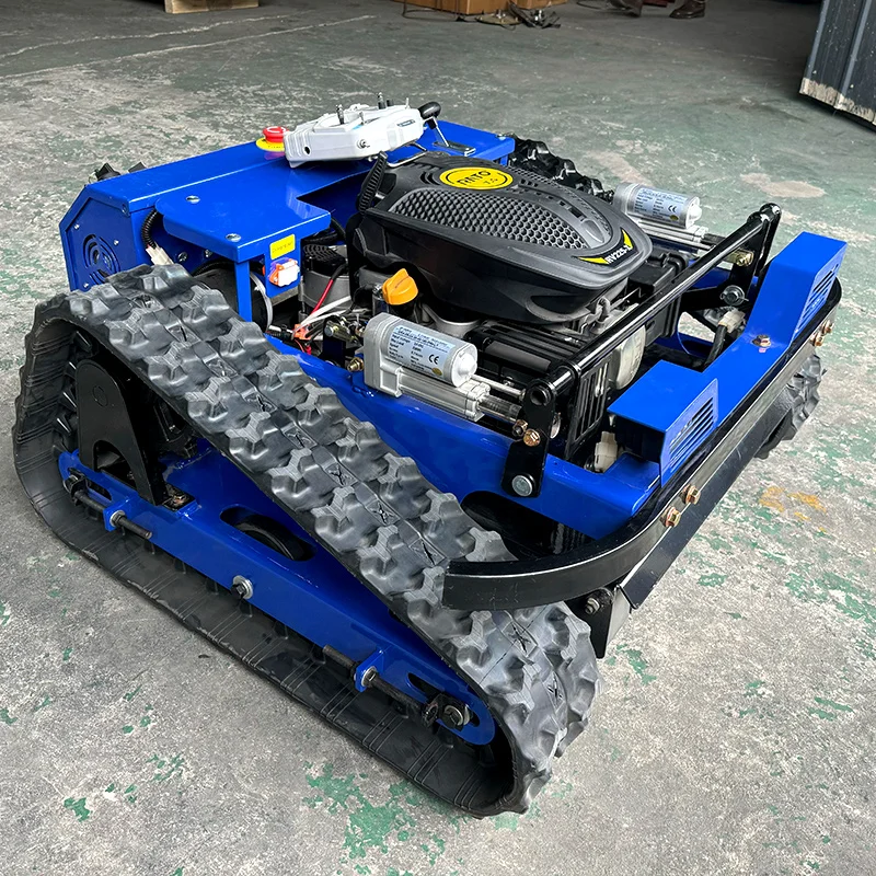 Customized Flexible operation Upgraded Version Remote Control Lawn Mower Customized Color Lawn Mower 16HP Lawn Mower 6