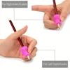5-10pcs Writing Corrector Finger Posture Correction Tool Trainer Children's Pen Writing Assistant Grip Suit Student Stationery 4
