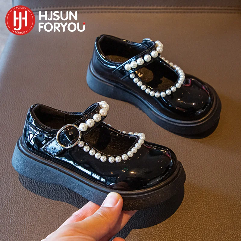 

2024 New Spring Summer Children Sandals Soft Girl Flat Shoes Fashion Party Princess Shoes Flower Non-slip Baby Shoes