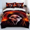 Horror Movie Character Chucky Saw Comforter Bedding Set,Duvet Cover Bed Set Quilt Cover Pillowcase,King Queen Size Bedding Set 6