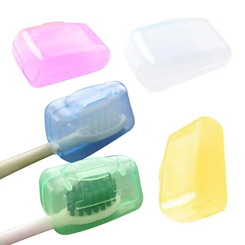 Portable Toothbrush Head Cover Holder Health Germproof Toothbrushes Hair Protector Travel Camping Tooth Brush Dustproof Cap Case toothbrush covers toothbrush case toothbrush storage box
