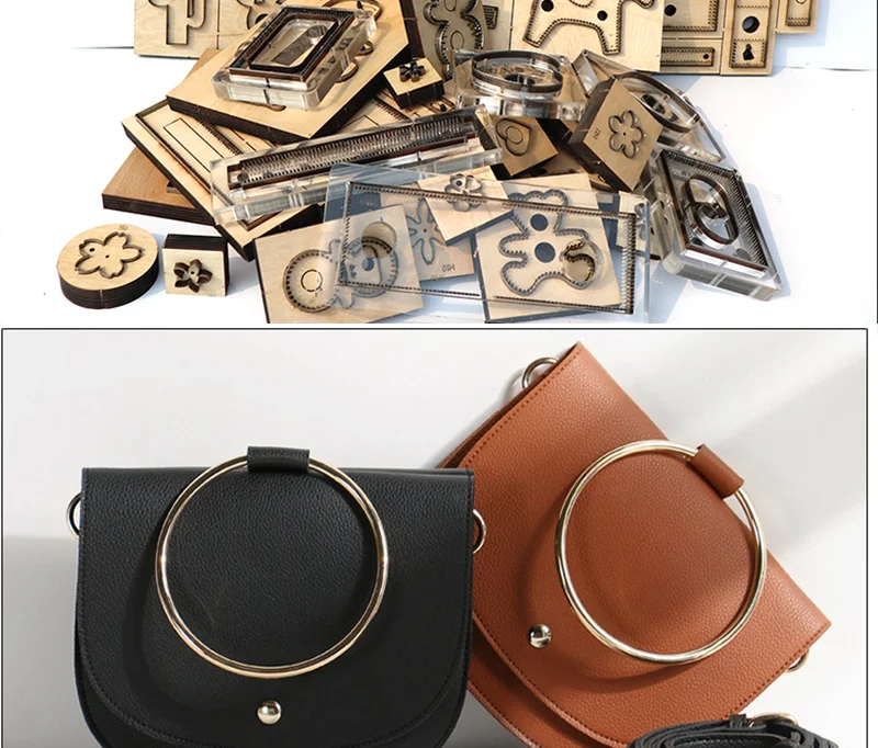 

Японская стальная форма для ножей, кожаный полукруглый нож, сумка на плечо, форма для ножа, кожаный инструмент, форма для ножа