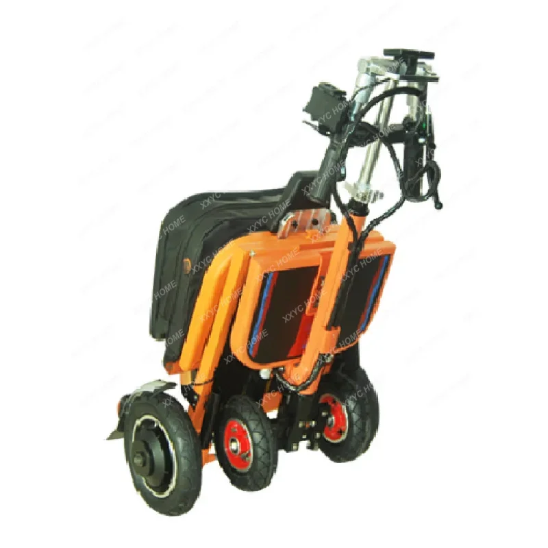 Foldable Three-Four-Wheel Electric Scooter for the Elderly