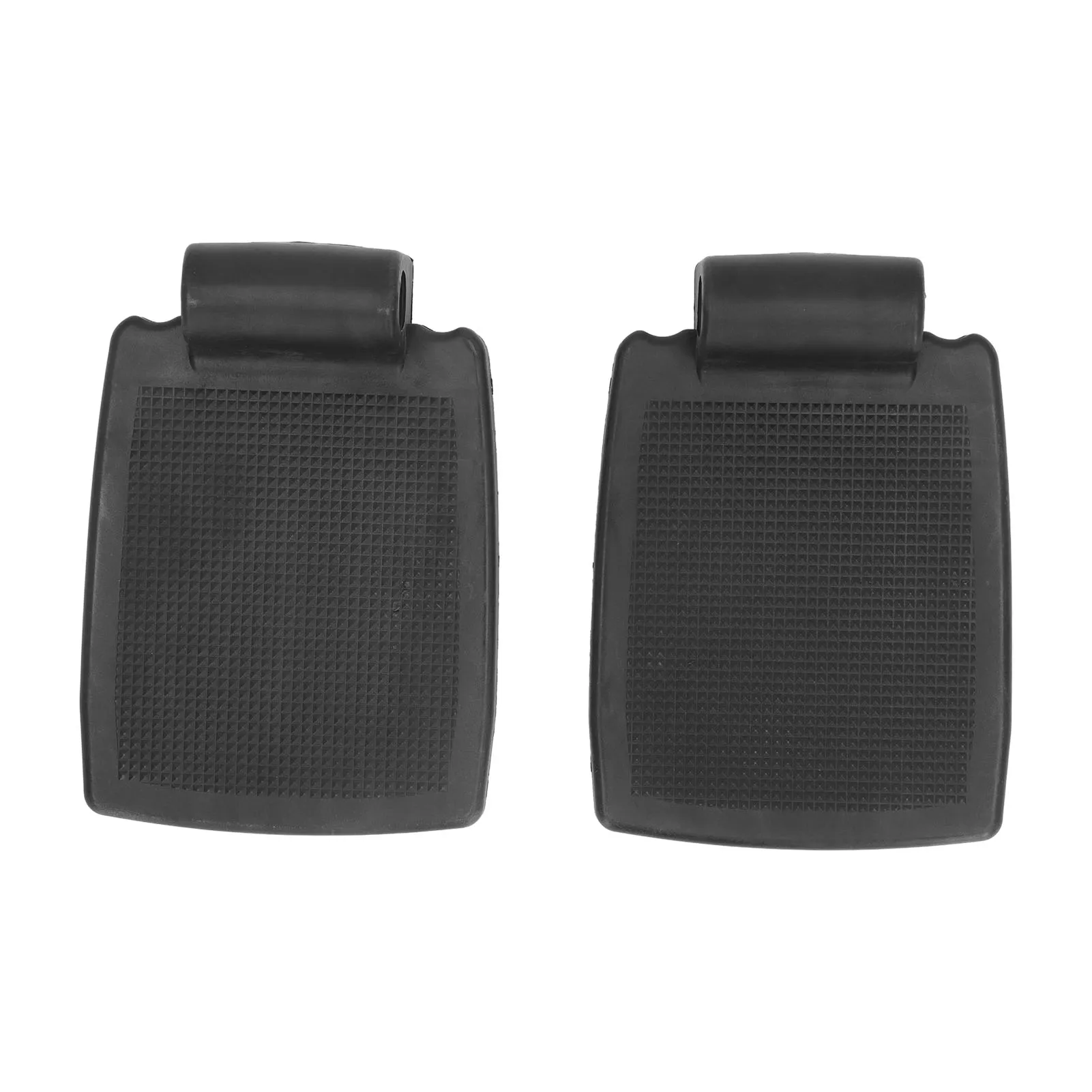 2pcs Wheelchair Foot Pedal Wheelchair Footrest 19 Tube Elevating Legs Textured Surfaces Universal Foot Pedal Replacement Parts