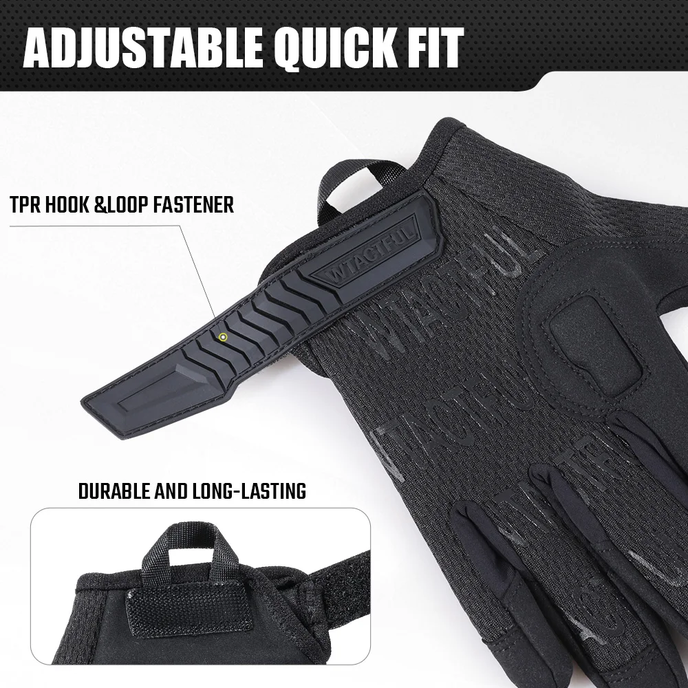 Description Picture 6 of itemCamouflage Tactical Cycling Gloves Sport Ski Bike Hiking Combat Climbing Shooting Hunting Riding Non-slip Full Finger Mitten Men