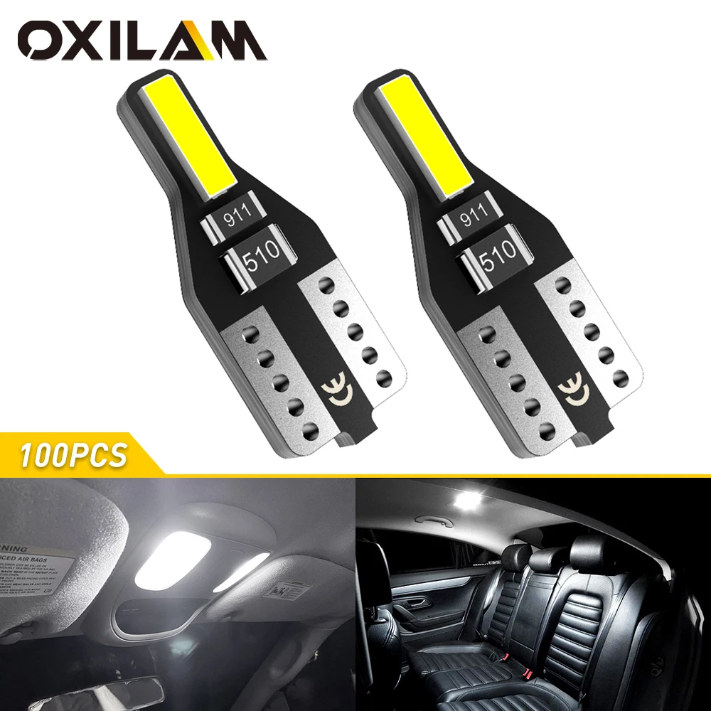 2/100 шт., автомобильные лампы W5W T10 194 501