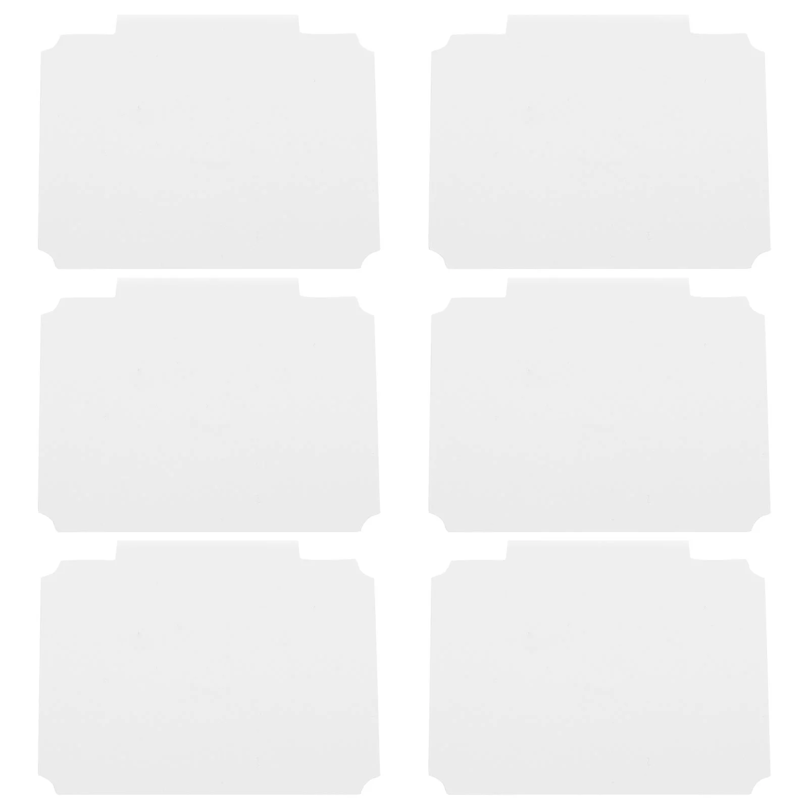 8pcs Removable Basket Tags Clips Pantry Organization Basket Labels Storage Bin Labels