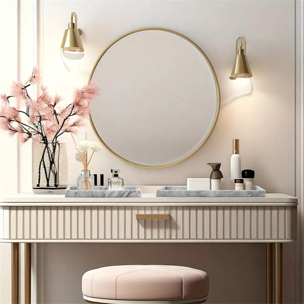1 Pack Bathroom Tray Soft Silicone Jewelry Tray Dressing Table Decorative Bathroom Tray Organizer Suitable for Dressing Tables 5
