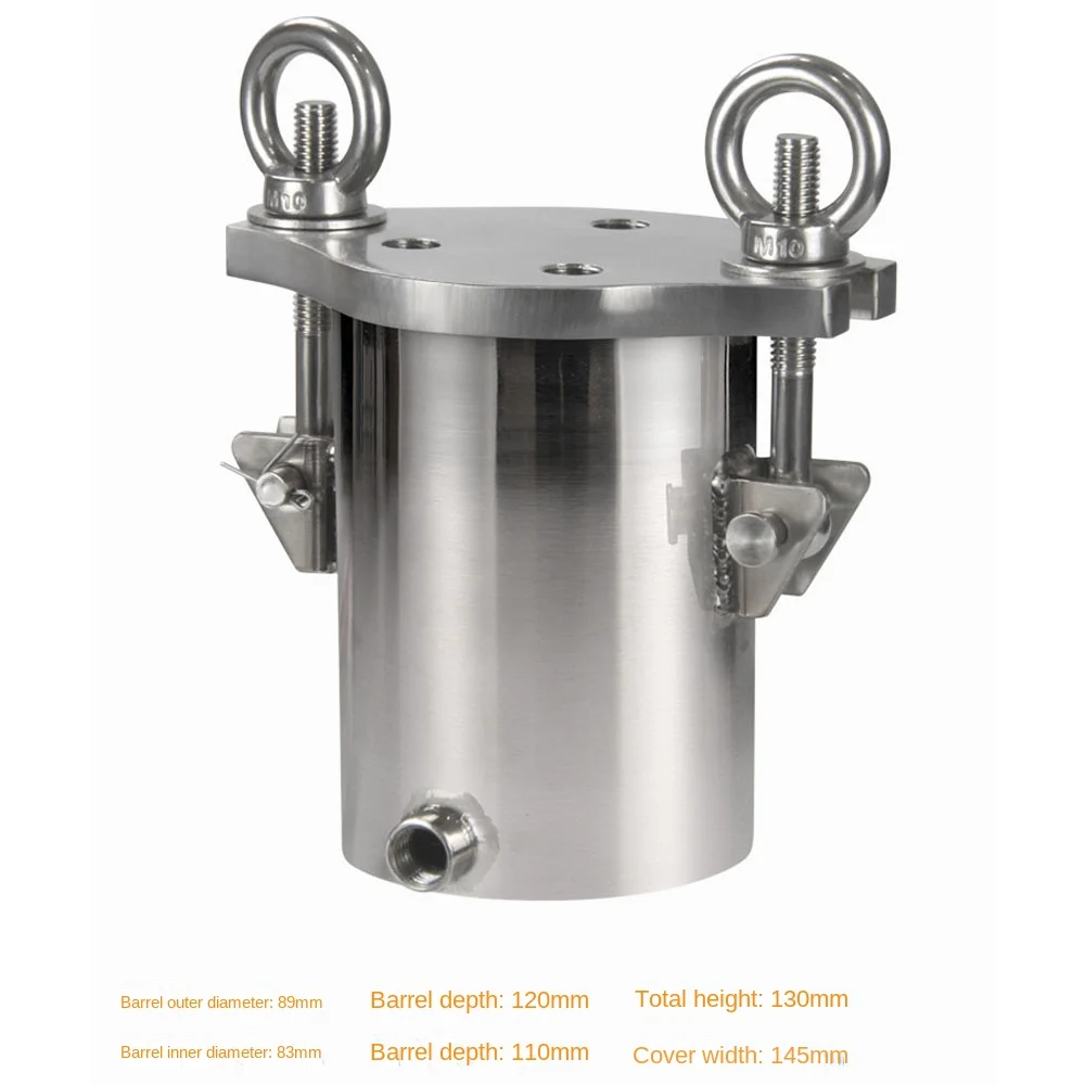 1 l pneumatischer Drucktankspender, Drucktank, 304 Edelstahlfass, geeignet für Fabriken und Labore – Detail 13