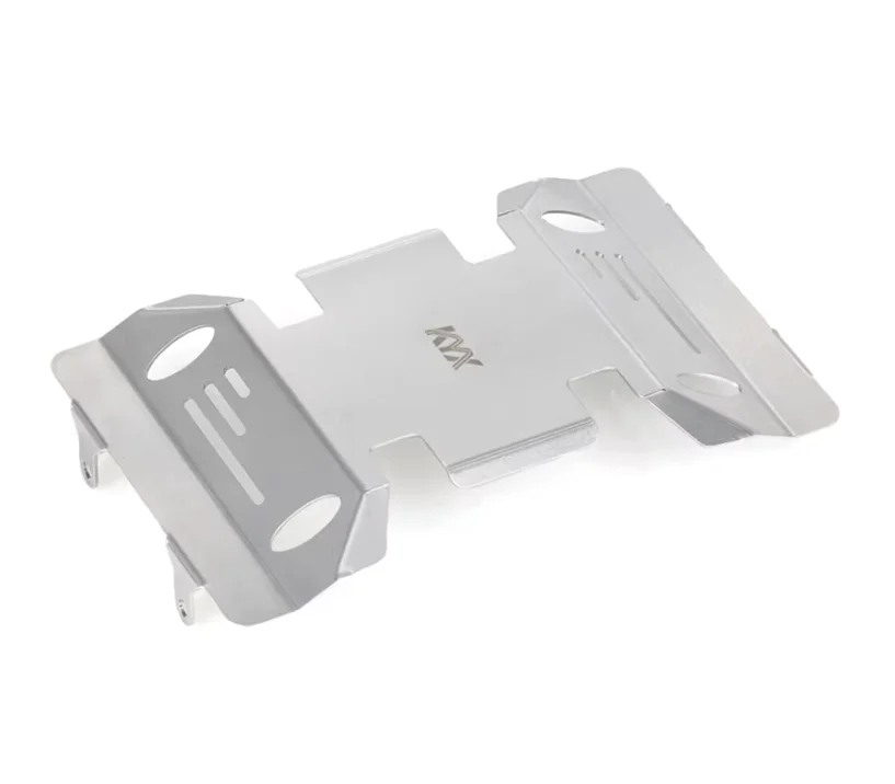 KYX stainless steel Chassis Armor Axle Skid Plate for Axial SCX6 AXI05000 Jeep Wrangler 1/6 RC Crawler Car Upgrade Parts