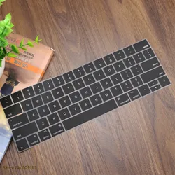 Silicone Keyboard Cover for MacBook Pro with Touch Bar (Black)