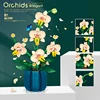 WLtoys 2138 Orchid Building Blocks Flowers Bouquet Flower Blocks Bonsai Plant Model Bricks Romantic Home Decoration Toy For Kids 4
