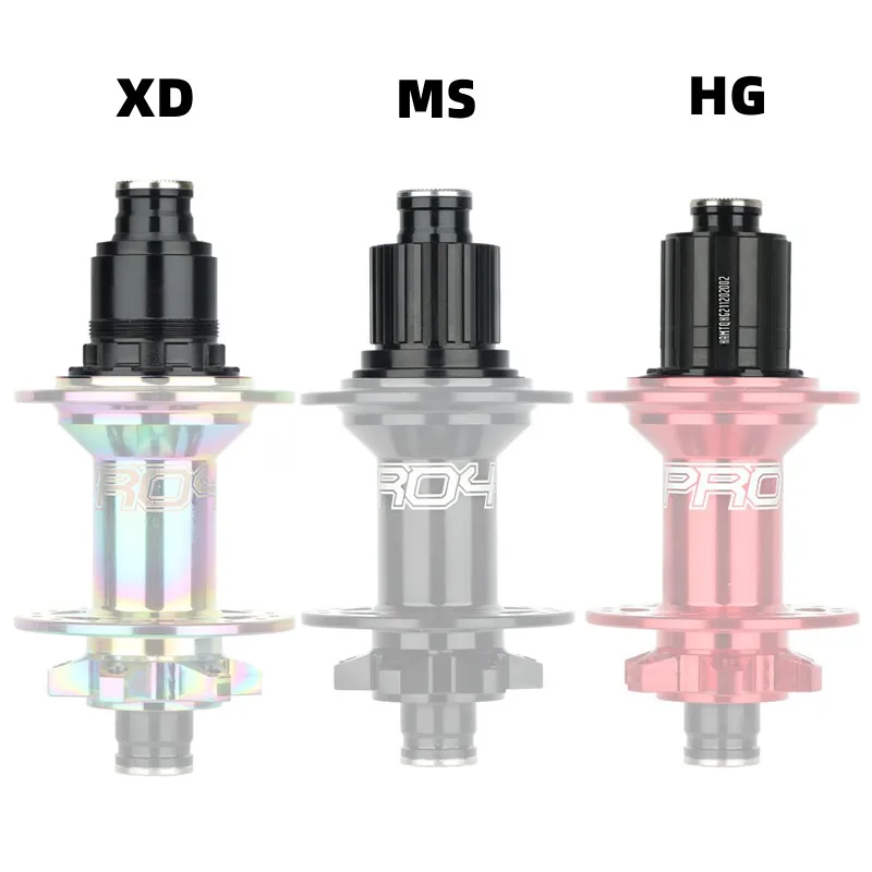 Mtb Cube XD MS Micro Spline Adapter Freehub QR/THRU Cap 8/9/10/11/12 Speed Bushing
