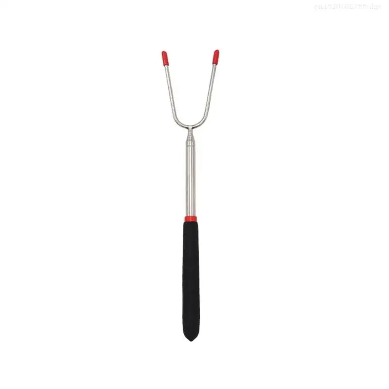 UNCO Marshmallow-Bratstäbe – 10 Stück, 114 Cm Ausziehbar, Edelstahl Mit Gummigriff, Inkl. Tragetasche