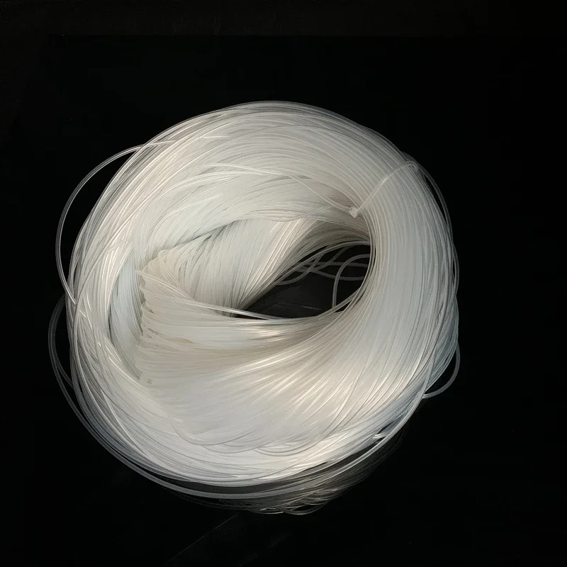 Silicone Tube 5M/10M Transparent Flexible Silicone Tubing ID 0.5 1 1.5 2 2.5 3 3.5 4 mm Food Grade Tube Pipe Temperature Resistance Nontoxic