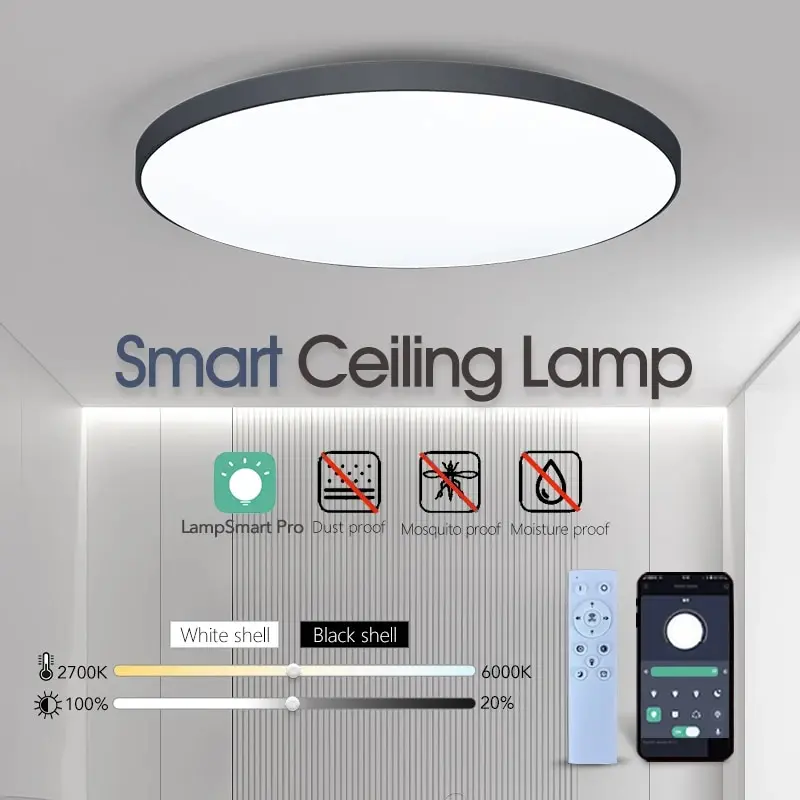 Smart Dimmable LED 220Volt Ceiling Lamp 1