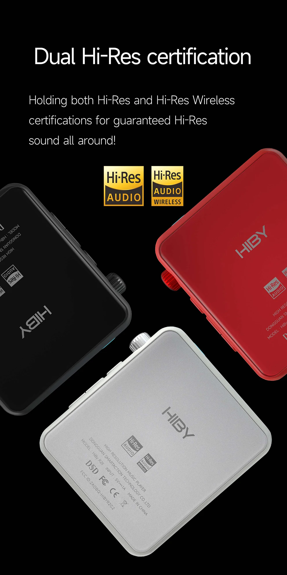 HiBy R2 II / R2 GEN 2 Аудио Hi-Fi Музыкальный плеер MP3 USB C DAC ...