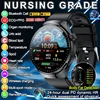 2025 New Nursing Grade Smart Watch Accurate Blood pressure Heart Rate Uric Acid ECG+PPG Bluetooth Calling Health Smart watch Men 1