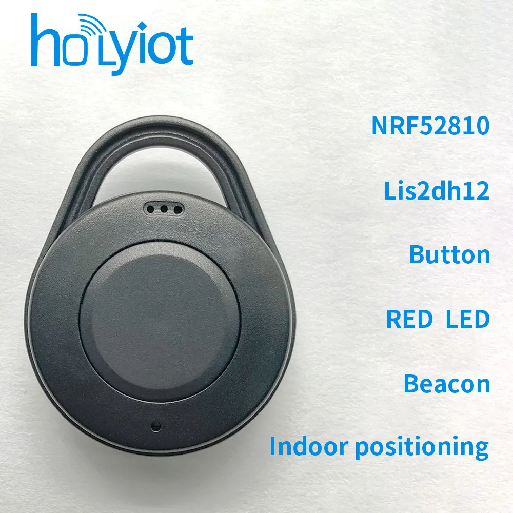 Holyiot nRF52810 ibeacon tag 3 Axis Accelerometer Bluetooth 5.0 Low