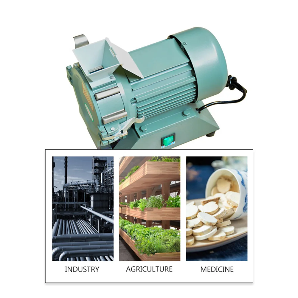 200W Pulverizer Mill Lab Grinding Machine FZ-102 Plant Roots Animal Fur Grains Electric Plant Crusher 5