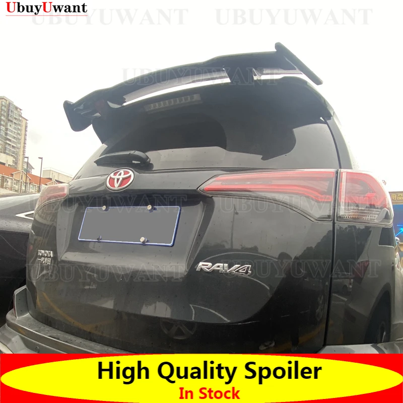 Новинка 2007- 2022 старый спойлер для Toyota RAV4 высококачественный из АБС-пластика