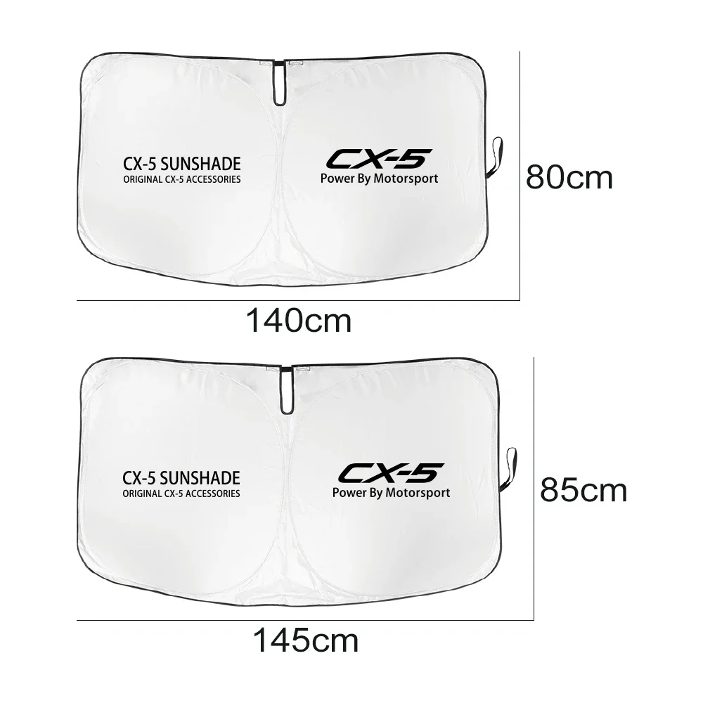 Car Windshield Sunshade Cover UV Blocking Interior Protection Accessories For Mazda CX5 CX 5 KE KF AWD Skyactiv SUV CX-5