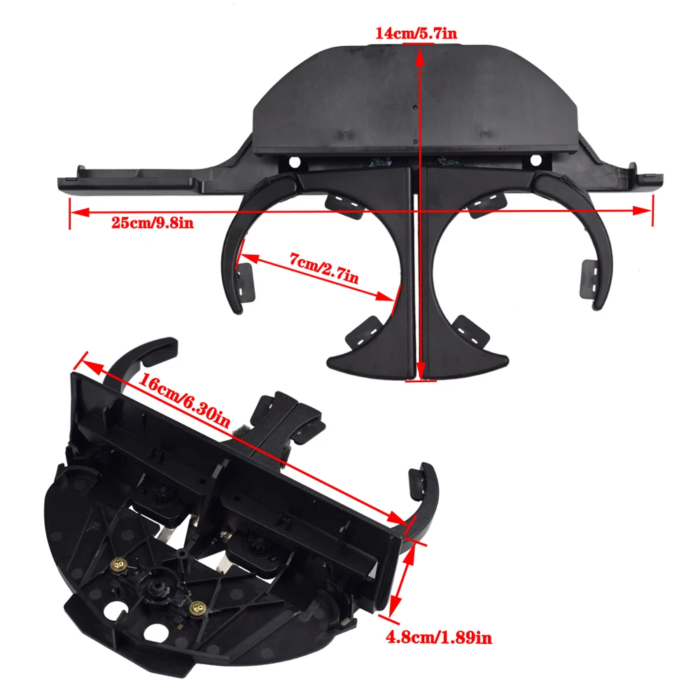 Portable Retractable Car Drink Holder Cup Holder for BMW E39 525 528 530 540 M5 1995-2006 Car Interior Accessories 51168190205