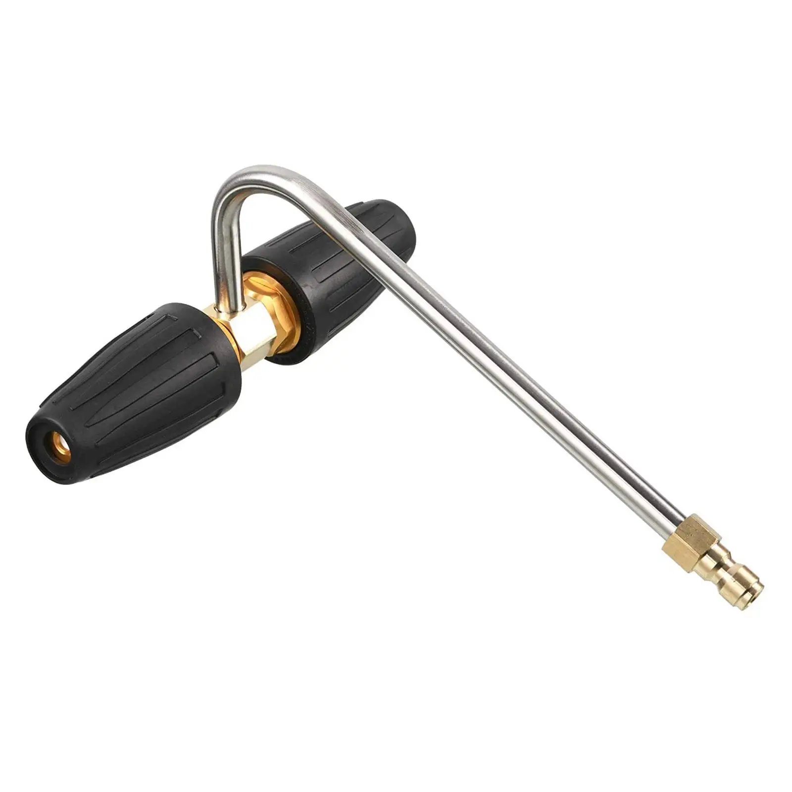 

Gutter Cleaner Attachment 2 Rotating Turbine Nozzles for Concrete Paint